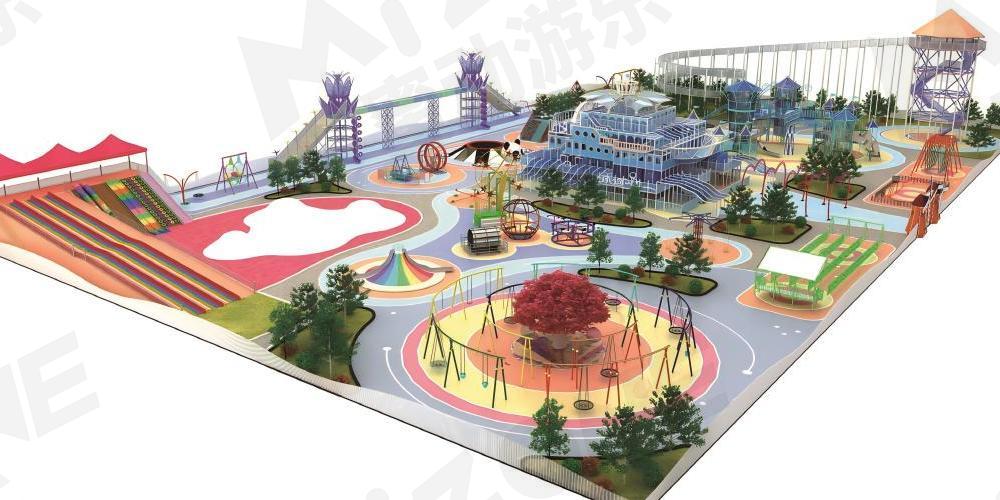 Outdoor NonPowered Series: NonPowered Amusement Park