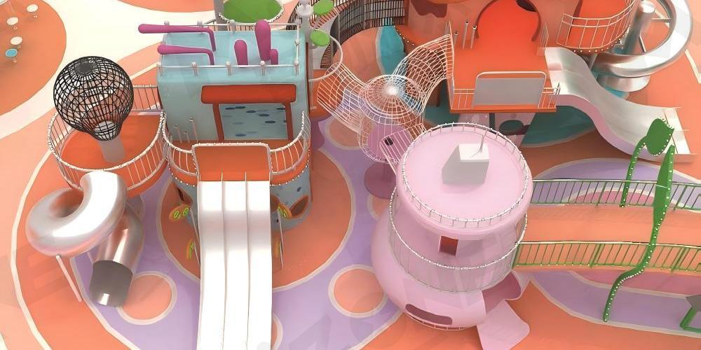 Outdoor NonPowered Series: Colorful Dream Climbing Park