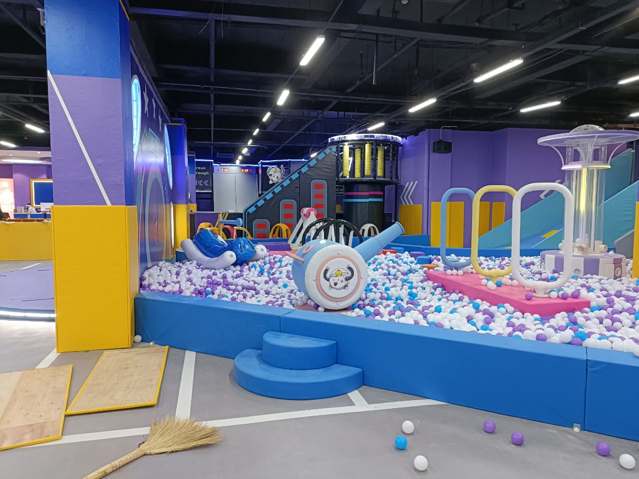 Full record of the project of Midong Entertainment Saudi Arabia Trend Toy Sports Hall