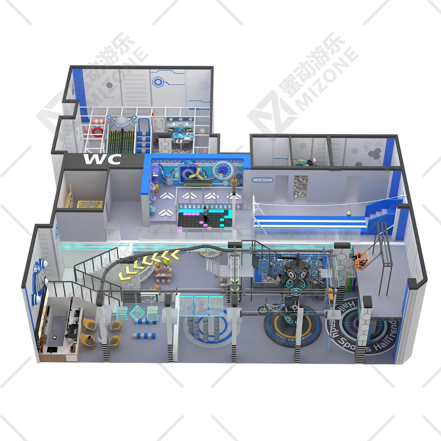 Mecca Sports Hall, Saudi Arabia