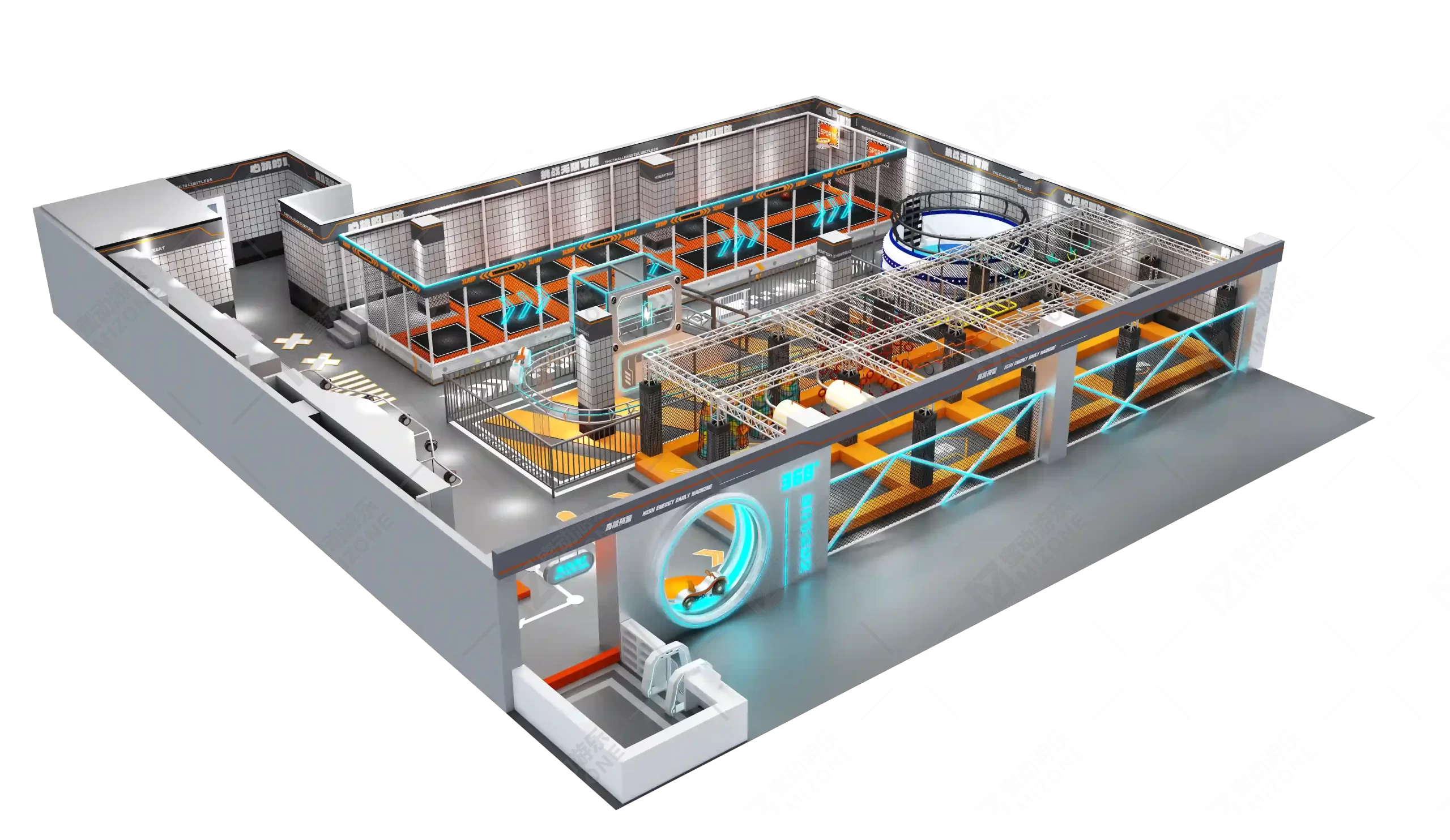 Hunan Yiyang W-engine Sports Hall