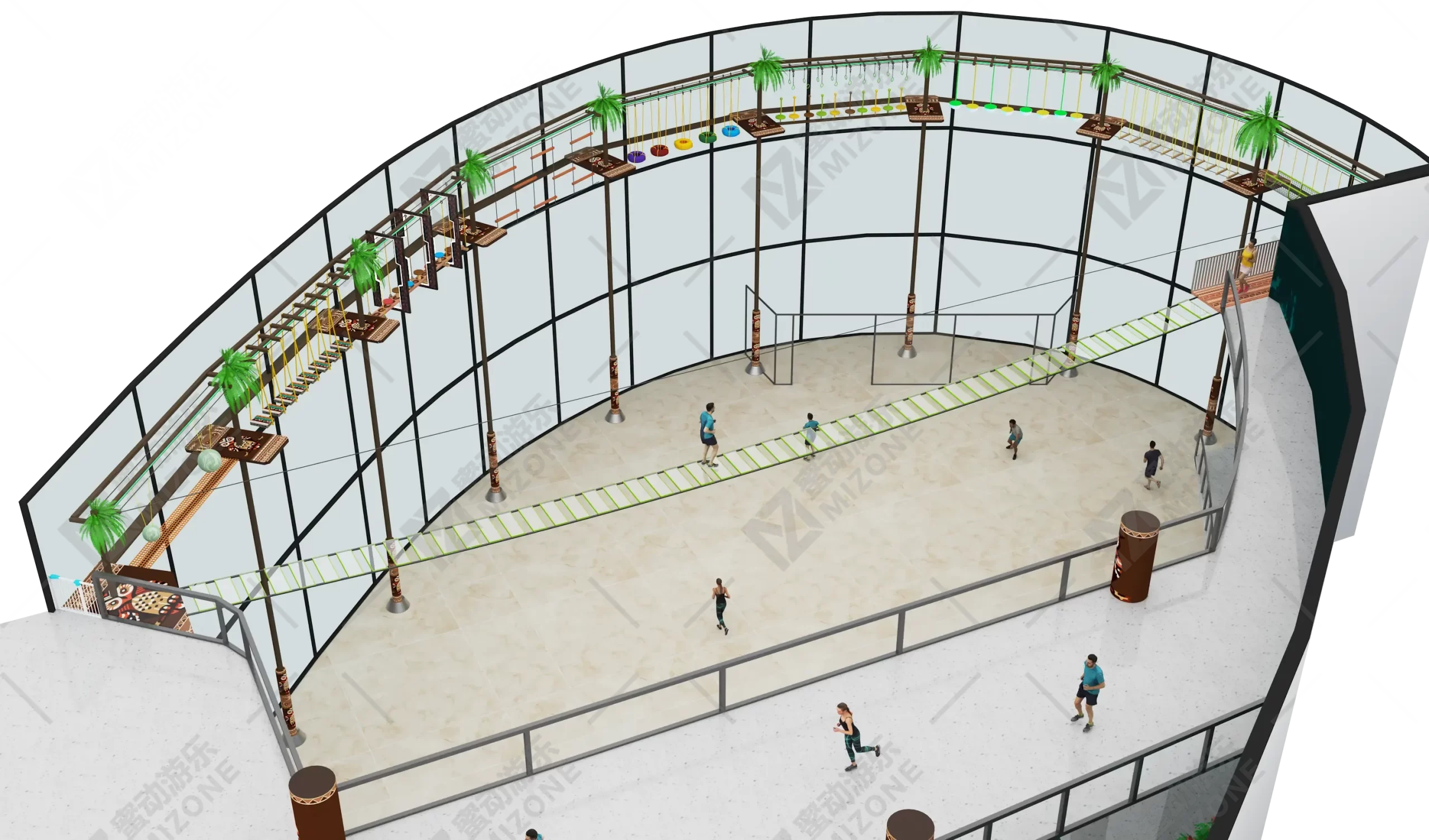 Utopia midair explore course